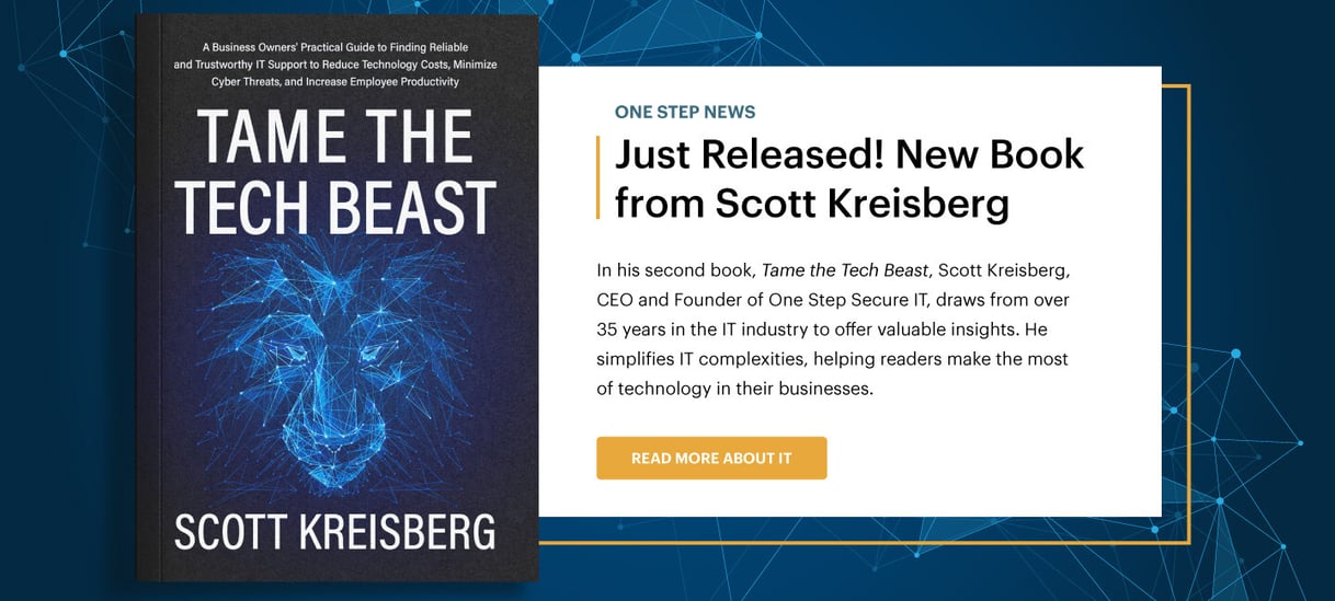 Scott Kreisberg just released Tame the Tech Beast